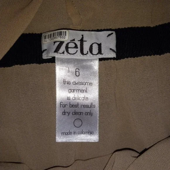 ZÉTA "Tali" Tulle Plunging V Neckline Mini Dress in Black - Picture 6 of 6